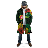 American Samoa Manu'atele Personalized Cloak Manua Island Hibiscus Flowers - Polynesian Pride