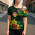 American Samoa Manu'atele Personalized Cross Shoulder Shirt Manua Island Hibiscus Flowers - Polynesian Pride