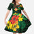 American Samoa Manu'atele Personalized Family Matching Summer Maxi Dress and Hawaiian Shirt Manua Island Hibiscus Flowers