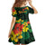 American Samoa Manu'atele Personalized Family Matching Summer Maxi Dress and Hawaiian Shirt Manua Island Hibiscus Flowers