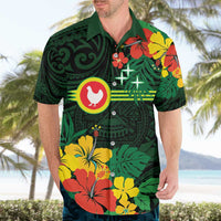 American Samoa Manu'atele Personalized Hawaiian Shirt Manua Island Hibiscus Flowers