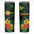 American Samoa Manu'atele Personalized Skinny Tumbler Manua Island Hibiscus Flowers