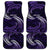 Manua Segaula American Samoa High School Personalized Car Mats Polynesian Wave Style