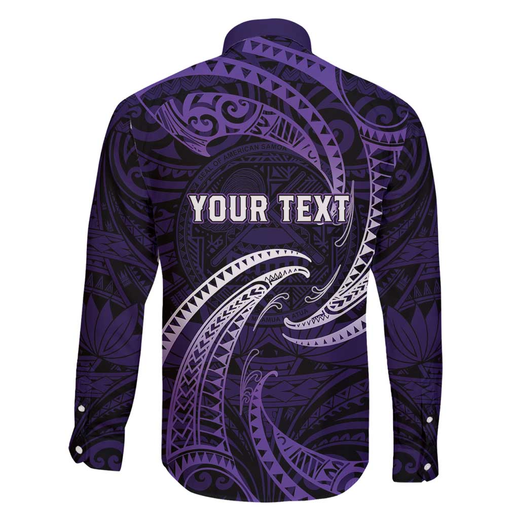 Manua Segaula American Samoa High School Personalized Family Matching Mermaid Dress and Hawaiian Shirt Polynesian Wave Style