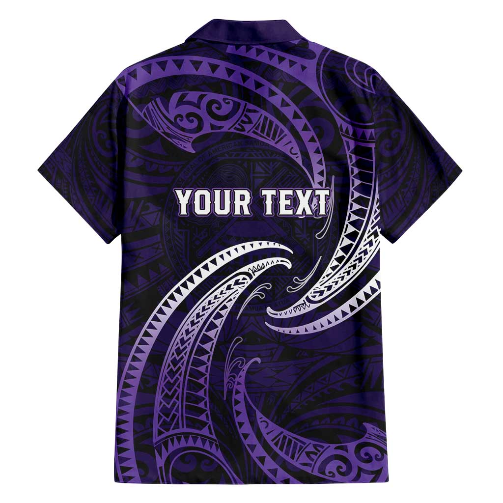 Manua Segaula American Samoa High School Personalized Family Matching Puletasi and Hawaiian Shirt Polynesian Wave Style