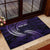 Manua Segaula American Samoa High School Personalized Rubber Doormat Polynesian Wave Style