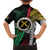 Ni-Van Vanuatu 45th Yumi Yumi Yumi Family Matching Off The Shoulder Long Sleeve Dress and Hawaiian Shirt Vanuatuan Boar Tusk Polynesian Pattern