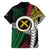 Ni-Van Vanuatu 45th Yumi Yumi Yumi Family Matching Summer Maxi Dress and Hawaiian Shirt Vanuatuan Boar Tusk Polynesian Pattern