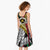 Ni-Van Vanuatu 45th Yumi Yumi Yumi Midi Dress Vanuatuan Boar Tusk Polynesian Pattern - Polynesian Pride