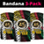 Ni-Van Vanuatu 45th Yumi Yumi Yumi Neck Gaiter Vanuatuan Boar Tusk Polynesian Pattern - Polynesian Pride