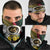 Ni-Van Vanuatu 45th Yumi Yumi Yumi Neck Gaiter Vanuatuan Boar Tusk Polynesian Pattern - Polynesian Pride