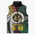 Ni-Van Vanuatu 45th Yumi Yumi Yumi Sleeveless Puffer Jacket Vanuatuan Boar Tusk Polynesian Pattern - Polynesian Pride