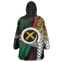 Ni-Van Vanuatu 45th Yumi Yumi Yumi Wearable Blanket Hoodie Vanuatuan Boar Tusk Polynesian Pattern