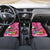 Hawaiian Flamingo Hibiscus Personalised Car Mats Pink Summer Tropical Flowers - Polynesian Pride