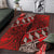 Vintage Ngatu Tribal Tonga Pattern Area Rug - Polynesian Pride