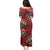 Vintage Ngatu Tribal Tonga Pattern Family Matching Puletasi and Hawaiian Shirt - Polynesian Pride