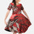 Vintage Ngatu Tribal Tonga Pattern Family Matching Summer Maxi Dress and Hawaiian Shirt - Polynesian Pride