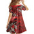 Vintage Ngatu Tribal Tonga Pattern Family Matching Summer Maxi Dress and Hawaiian Shirt - Polynesian Pride