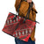 Vintage Ngatu Tribal Tonga Pattern Leather Tote Bag - Polynesian Pride