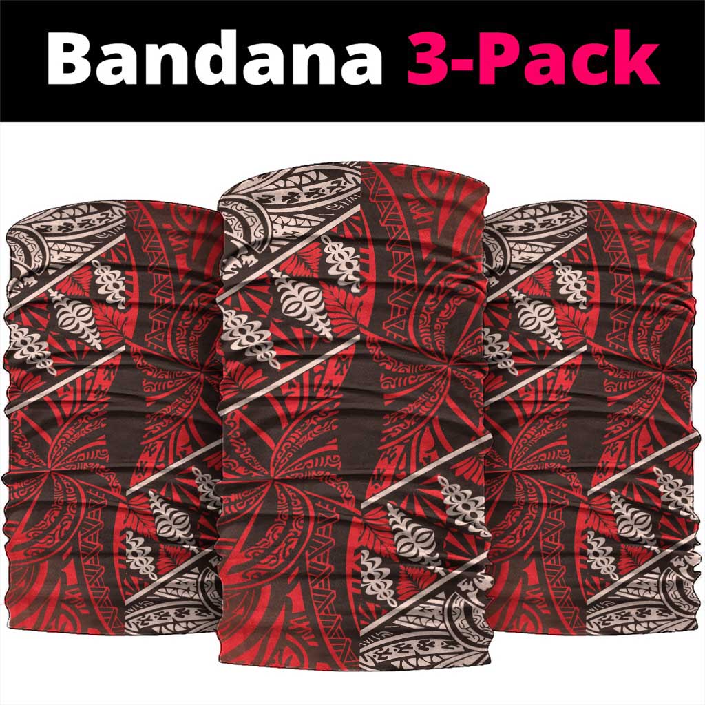 Vintage Ngatu Tribal Tonga Pattern Neck Gaiter LT9