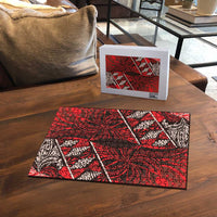 Vintage Ngatu Tribal Tonga Pattern Puzzle LT9