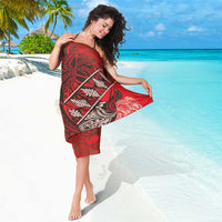 Vintage Ngatu Tribal Tonga Pattern Sarong - Polynesian Pride