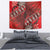 Vintage Ngatu Tribal Tonga Pattern Tapestry - Polynesian Pride