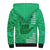 Strong Maui Sherpa Hoodie Good Living Hawaii with Shaka Sign Kakau Tribal Green LT9 - Polynesian Pride
