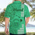 Maui Island Hawaiian Shirt Kakau Tribal Mixed Polynesian Pattern Green LT9 - Polynesian Pride