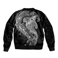 Pango Maori Tribal Hammershark Ghost Spirit Bomber Jacket
