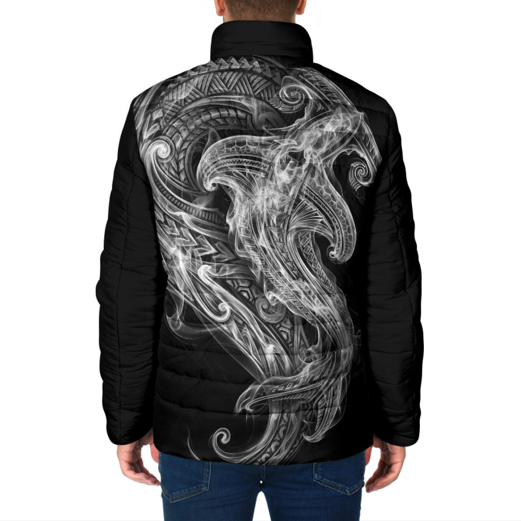Pango Maori Tribal Hammershark Ghost Spirit Padded Jacket