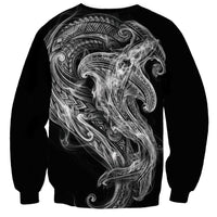 Pango Maori Tribal Hammershark Ghost Spirit Sweatshirt