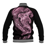Mawhero Maori Tribal Hammershark Ghost Spirit Baseball Jacket