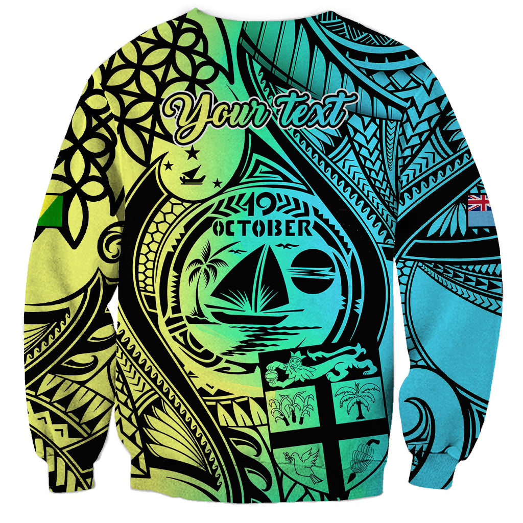 personalised-malampa-fiji-day-sweatshirt-vanuatu-sand-drawing-with-polynesian-pattern