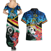 torba-vanuatu-couples-matching-summer-maxi-dress-and-hawaiian-shirt-sand-drawing-with-polynesian-pattern