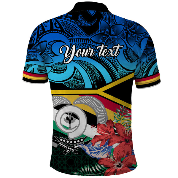 (Custom Personalised) Vanuatu Kid T Shirt Polynesian Patterns LT6