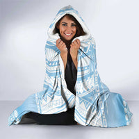 Melanesian Fiji Kula Bird Hooded Blanket with Tagimoucia Masi Tapa Pattern LT9 - Polynesian Pride