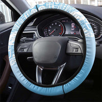 Melanesian Fiji Kula Bird Steering Wheel Cover with Tagimoucia Masi Tapa Pattern LT9 - Polynesian Pride