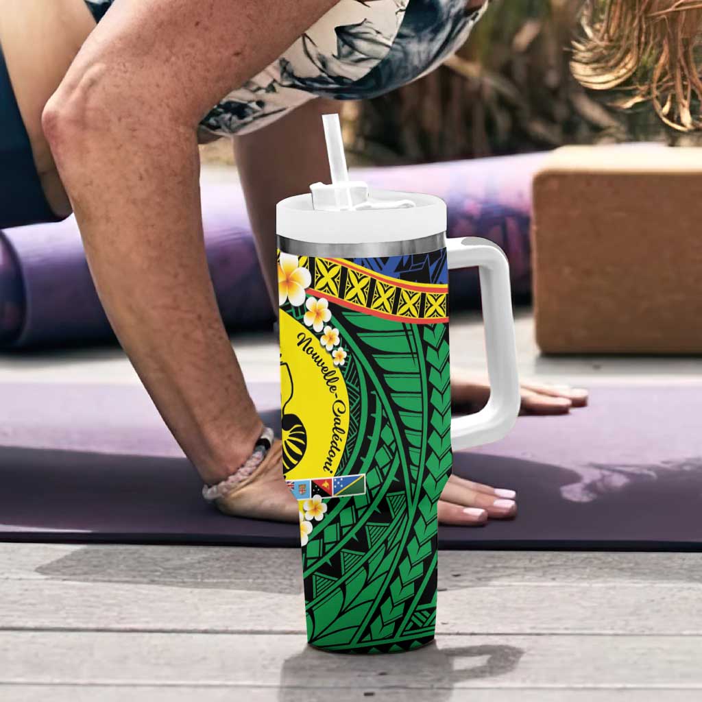Melanesian New Caledonia Tumbler With Handle LT9 - Polynesian Pride