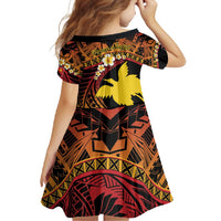 Melanesian Papua New Guinea Family Matching Mermaid Dress and Hawaiian Shirt Plumeria Bird of Paradise Tribal LT9 - Polynesian Pride