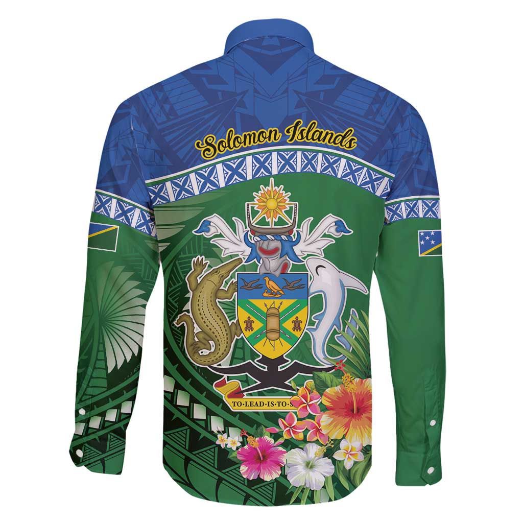 Melanesian Solomon Islands Family Matching Mermaid Dress and Hawaiian Shirt Tropical Shark Tattoo LT9 - Polynesian Pride