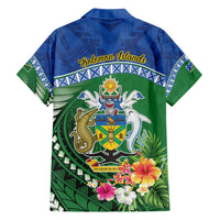 Melanesian Solomon Islands Hawaiian Shirt Tropical Shark Tattoo LT9 - Polynesian Pride