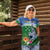 Melanesian Solomon Islands Women Polo Shirt Tropical Shark Tattoo