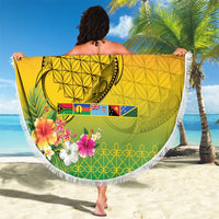 Melanesian Ni-Vanuatu Beach Blanket Sea Turtle with Sand Drawing Pattern LT9 - Polynesian Pride
