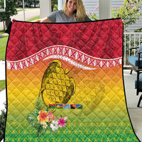 Melanesian Ni-Vanuatu Quilt Sea Turtle with Sand Drawing Pattern LT9 Reggae - Polynesian Pride