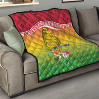 Melanesian Ni-Vanuatu Quilt Sea Turtle with Sand Drawing Pattern LT9 - Polynesian Pride