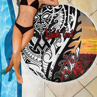 Personalised New Zealand Waitangi and ANZAC day Beach Blanket
