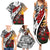 Personalised New Zealand Waitangi and ANZAC day Family Matching Summer Maxi Dress and Hawaiian Shirt LT9 - Polynesian Pride