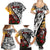 Personalised New Zealand Waitangi and ANZAC day Family Matching Summer Maxi Dress and Hawaiian Shirt LT9 - Polynesian Pride