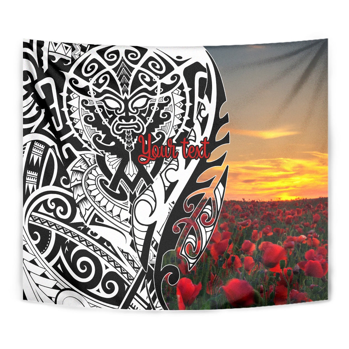 Personalised New Zealand Waitangi and ANZAC day Tapestry